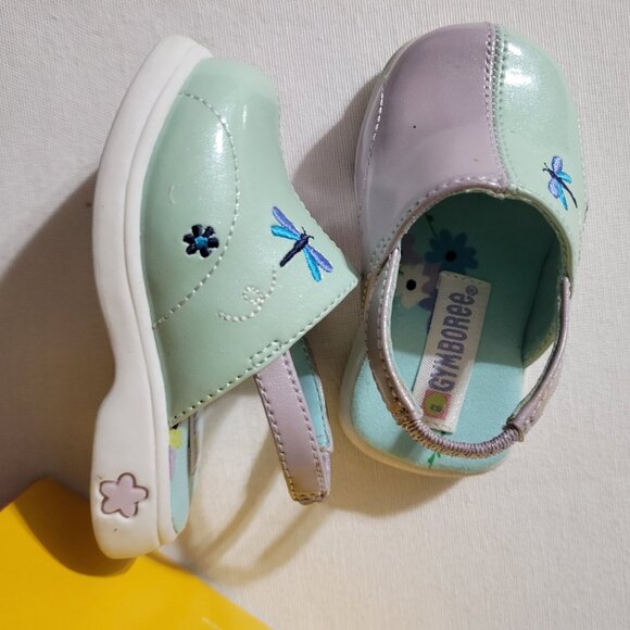 Gymboree Spring Showers? size 01 3-6 month shoes NIB with marks. Mixed Bin Z27 - Picture 1 of 5